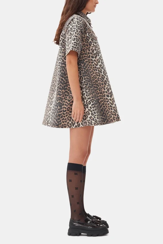 Leopard Mini Dress Leopard Mini Dress