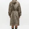 Leopard Nylon Parka Coat Leopard Nylon Parka Coat