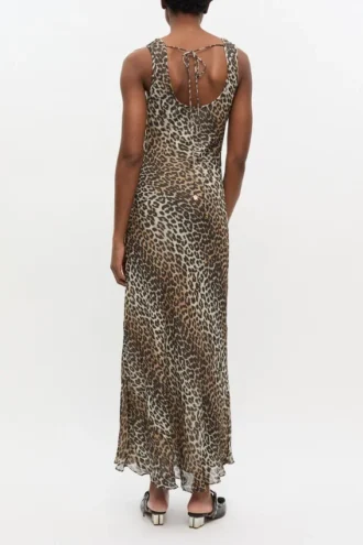 Leopard Print Maxi Dress