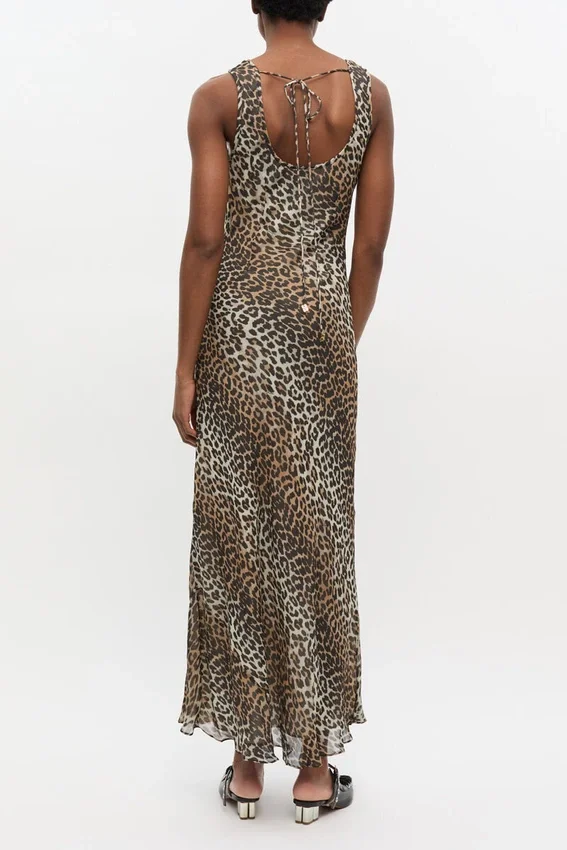 Leopard Print Maxi Dress Leopard Print Maxi Dress