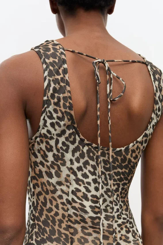 Leopard Print Maxi Dress Leopard Print Maxi Dress