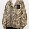 Leopard Print Nylon Jacket Leopard Print Nylon Jacket