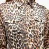 Leopard Print Satin Shirt Leopard Print Satin Shirt