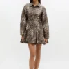 Leopard Shirt Dress Leopard Shirt Dress