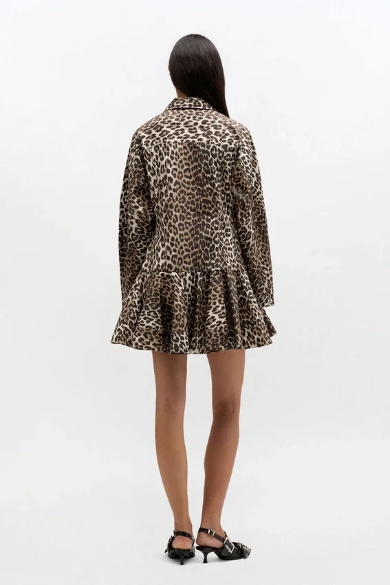 Leopard Shirt Dress Leopard Shirt Dress