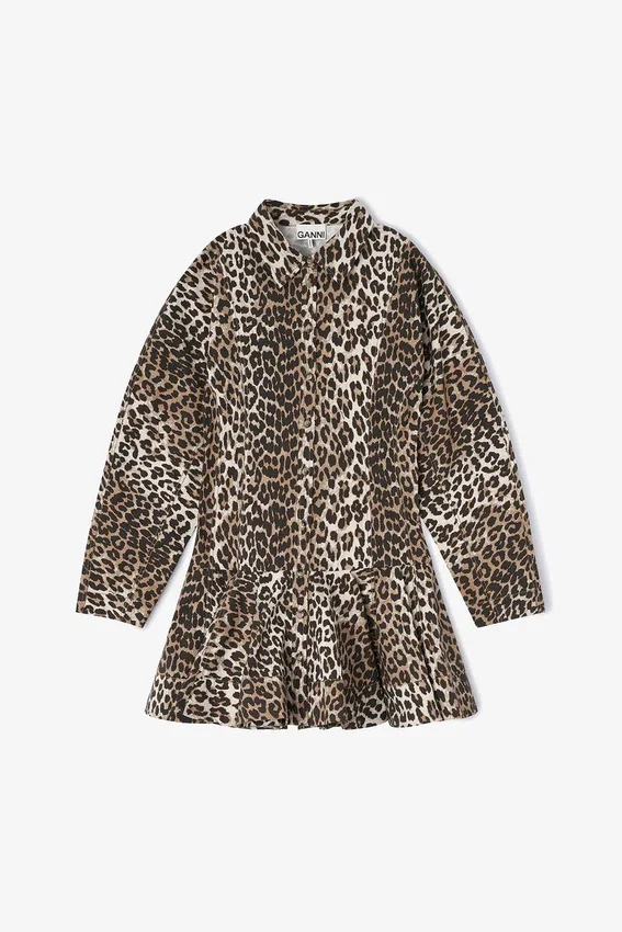 Leopard Shirt Dress Leopard Shirt Dress