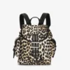 Leopard Small Nylon Bucky Backpack