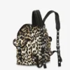 Leopard Small Nylon Bucky Backpack
