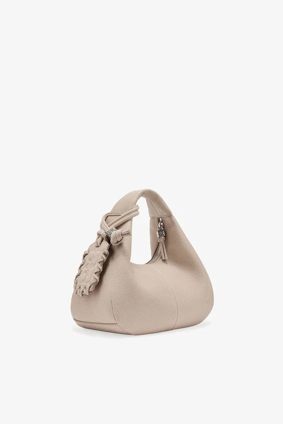 Light Grey Mini Hobo Bag Light Grey Mini Hobo Bag