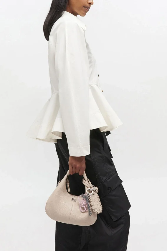 Light Grey Mini Hobo Bag Light Grey Mini Hobo Bag