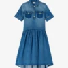 Light Washed Denim Dress Light Washed Denim Dress