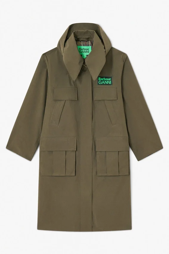 Long Coat in Green Long Coat in Green