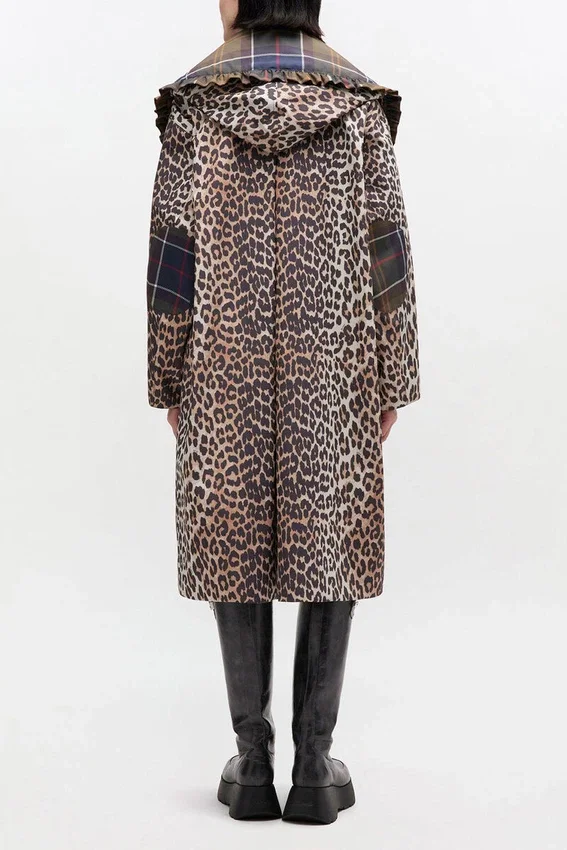 Long Coat in Leopard Long Coat in Leopard