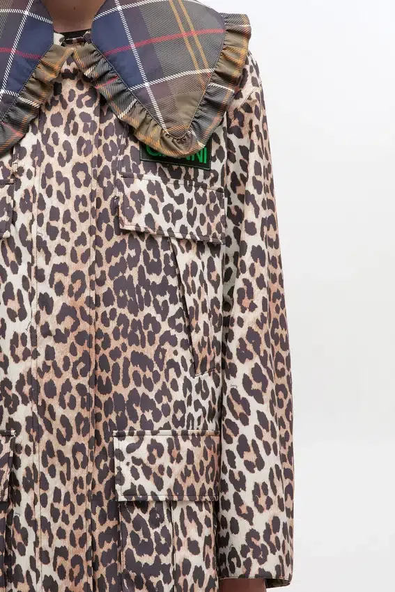Long Coat in Leopard Long Coat in Leopard