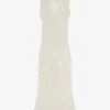 Long Dress in Cotton Crochet