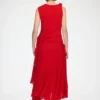 Long Dress in Marl Mesh