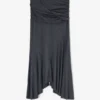 Long Skirt in Grey Jersey