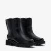 Low Boots in Black Oleatex Low Boots in Black Oleatex