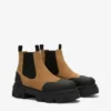 Low Chelsea Boots in Suede Brown Low Chelsea Boots in Suede Brown