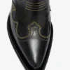 Low Shaft Embroidered Western Boots