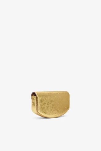 Lulu Wallet On Chain in Metallic Lulu Wallet On Chain in Metallic