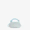 Mini Bou Bag in Braided Blue Mini Bou Bag in Braided Blue