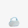 Mini Bou Bag in Braided Blue Mini Bou Bag in Braided Blue