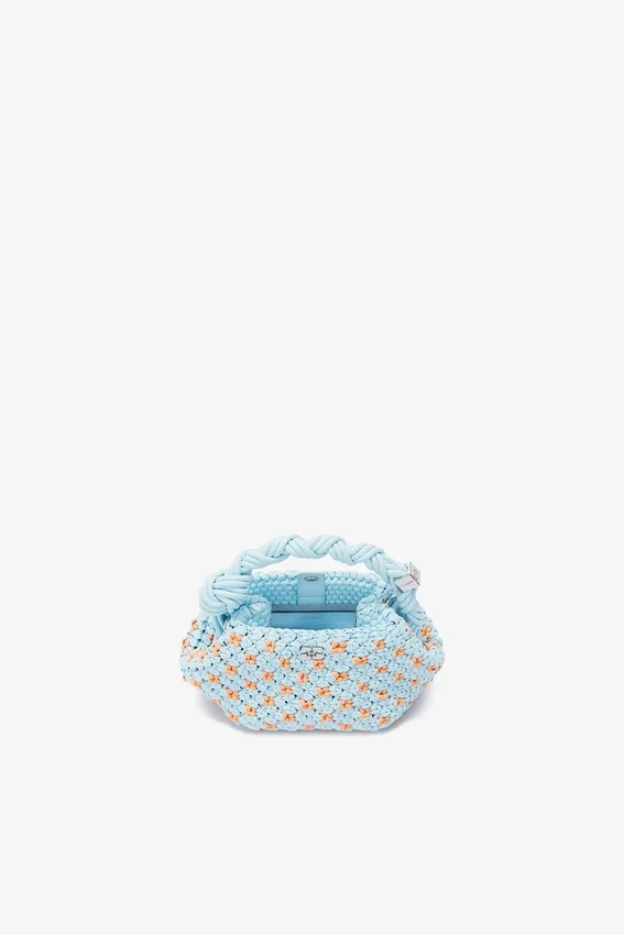 Mini Bou Bag in Braided Blue Mini Bou Bag in Braided Blue