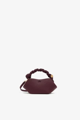 Mini Bou Bag in Burgundy