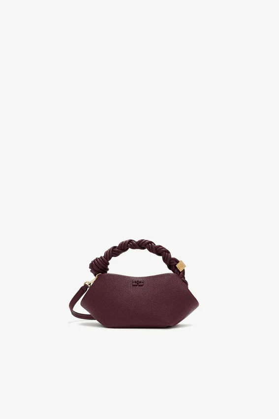 Mini Bou Bag in Burgundy Mini Bou Bag in Burgundy