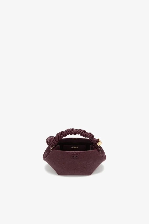 Mini Bou Bag in Burgundy Mini Bou Bag in Burgundy