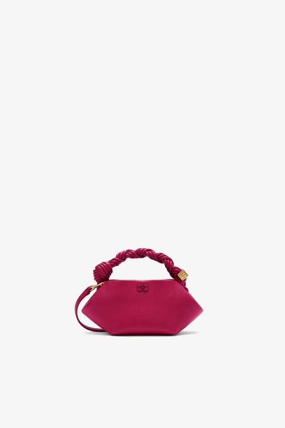 Mini Bou Bag in Grained Red Mini Bou Bag in Grained Red
