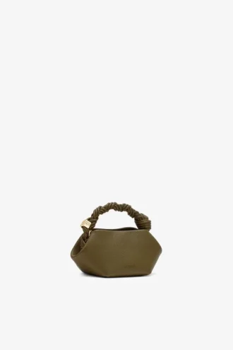 Mini Bou Bag in Green Grained