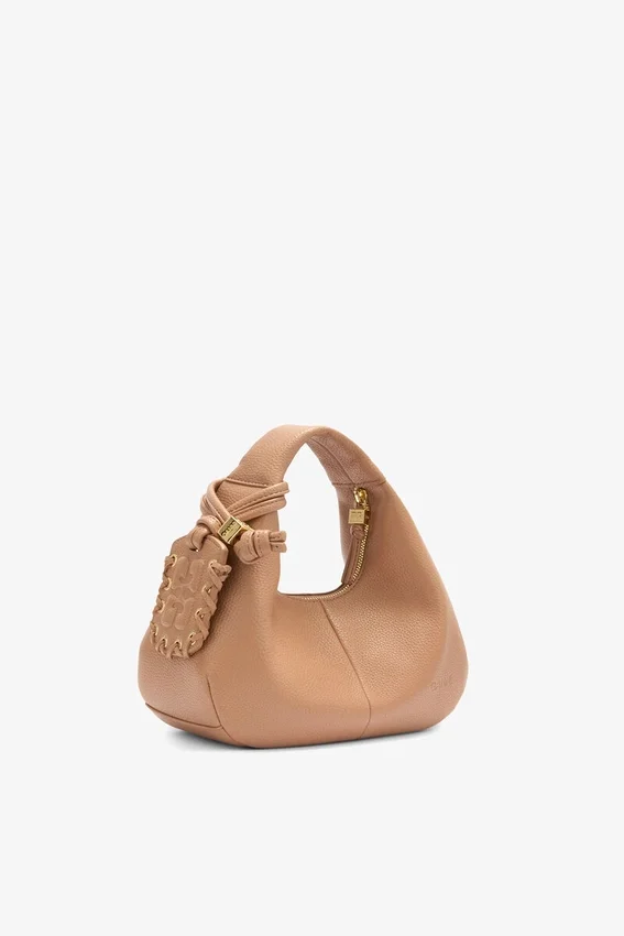 Mini Hobo Bag in Brown Mini Hobo Bag in Brown