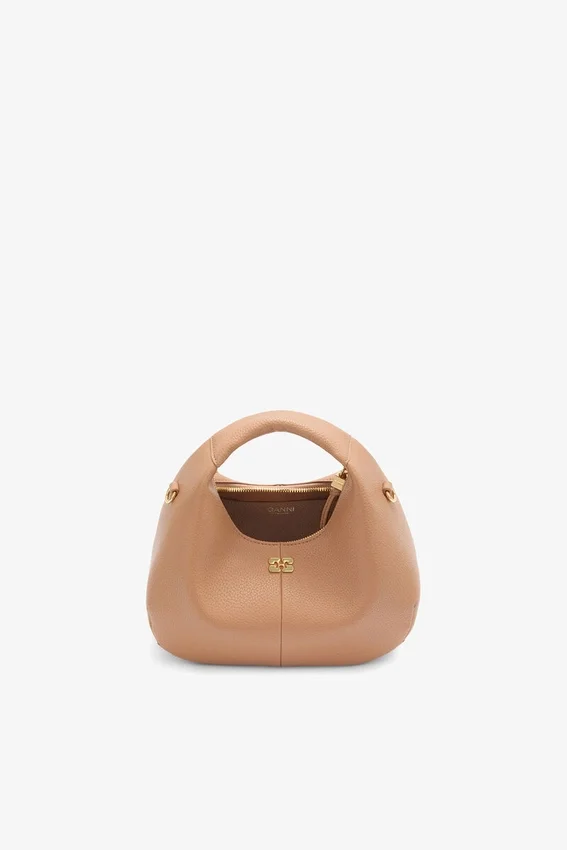 Mini Hobo Bag in Brown Mini Hobo Bag in Brown