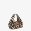 Mini Hobo Bag in Grained Leopard Mini Hobo Bag in Grained Leopard