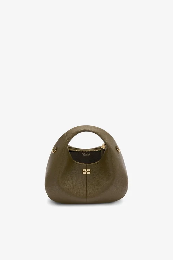 Mini Hobo Bag in Green Mini Hobo Bag in Green