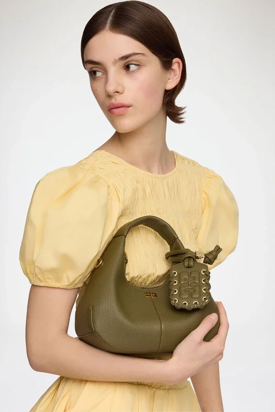 Mini Hobo Bag in Green Mini Hobo Bag in Green