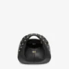 Mini Hobo Bag Studs in Black Mini Hobo Bag Studs in Black