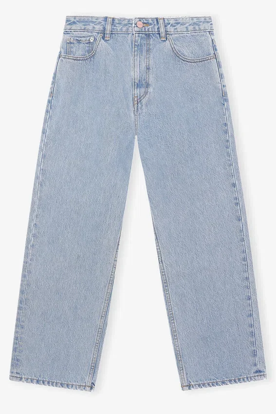 Misy Cropped Jeans in Rigid Denim Misy Cropped Jeans in Rigid Denim