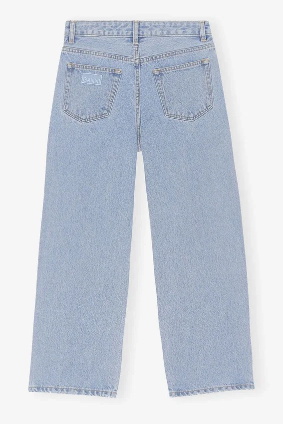 Misy Cropped Jeans in Rigid Denim Misy Cropped Jeans in Rigid Denim