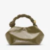 Olive Green Patent Small Bou Bag Olive Green Patent Small Bou Bag