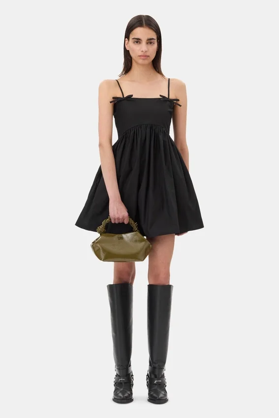 Olive Green Patent Small Bou Bag Olive Green Patent Small Bou Bag