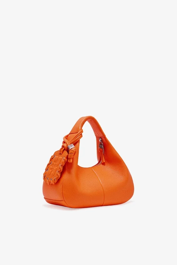 Orange Mini Hobo Bag Orange Mini Hobo Bag