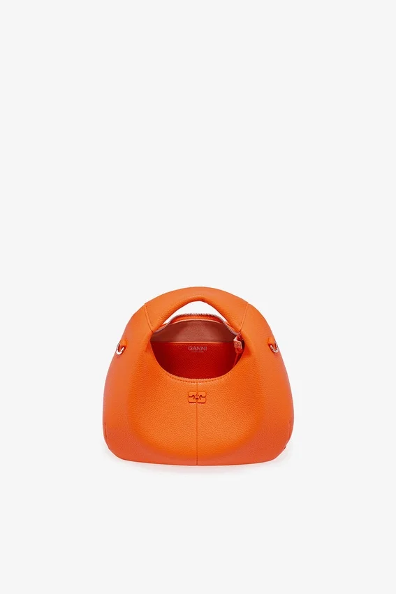 Orange Mini Hobo Bag Orange Mini Hobo Bag