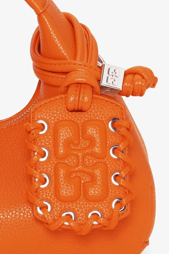 Orange Mini Hobo Bag Orange Mini Hobo Bag