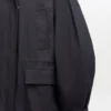 Oversized Dark Grey Tri-Layer Parka Coat Oversized Dark Grey Tri-Layer Parka Coat