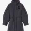 Oversized Dark Grey Tri-Layer Parka Coat Oversized Dark Grey Tri-Layer Parka Coat