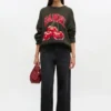 Oversized Graphic Sweater Oversized Graphic Sweater