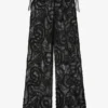 Pants in Black Net